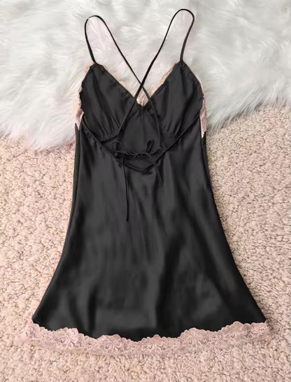 Pyjama robe en soie