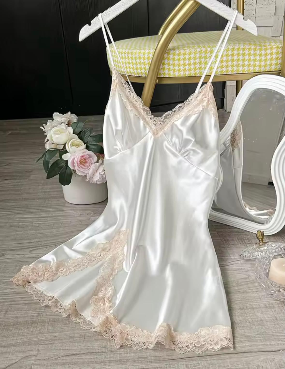 Pyjama robe en soie
